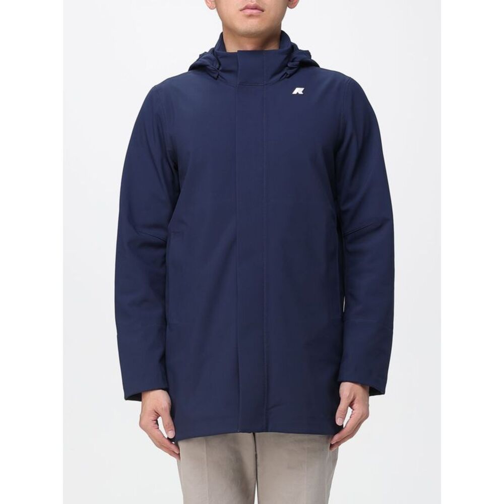 K-Way Coat Men Blue